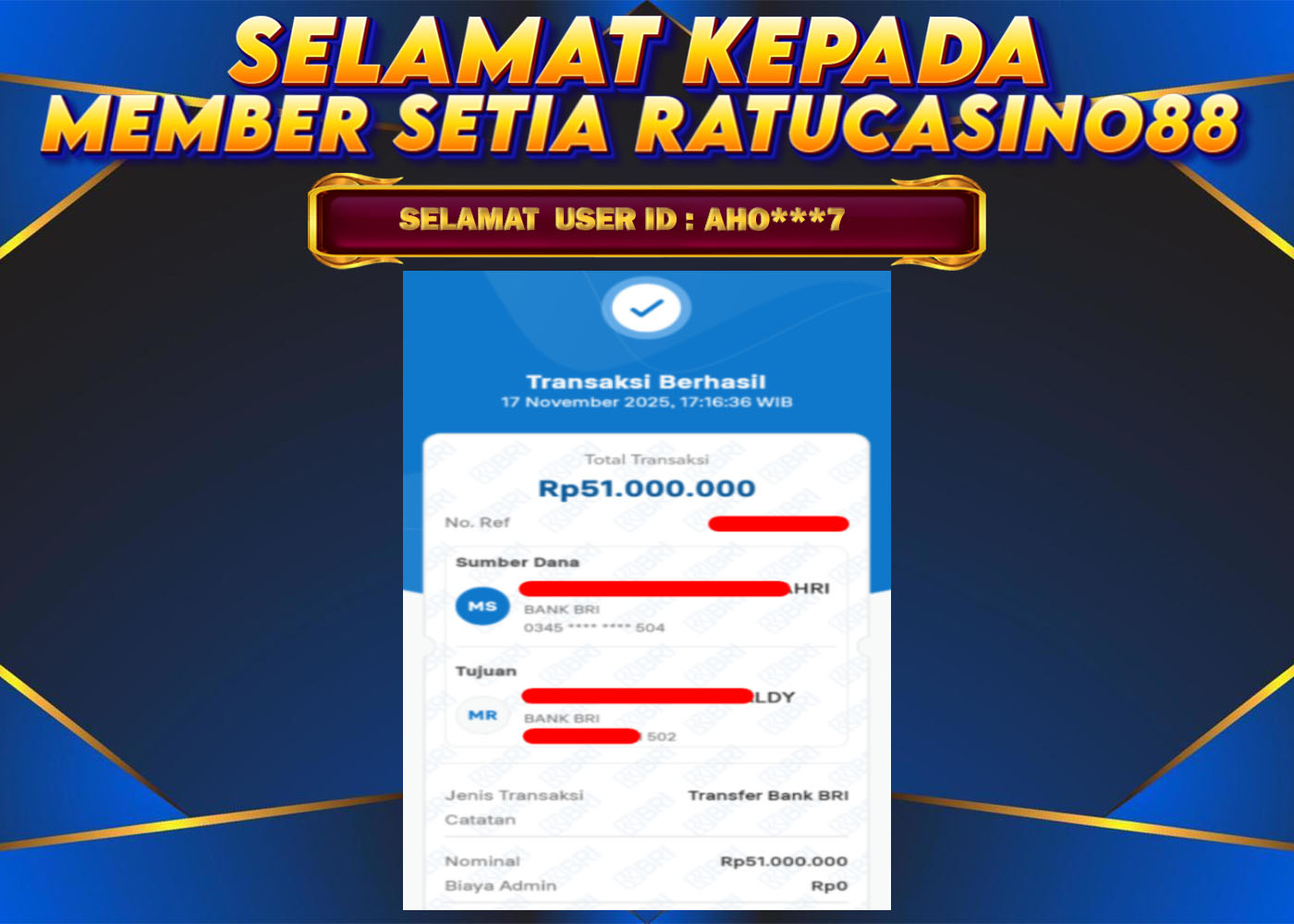 WITHDRAWAL MEMBER 125