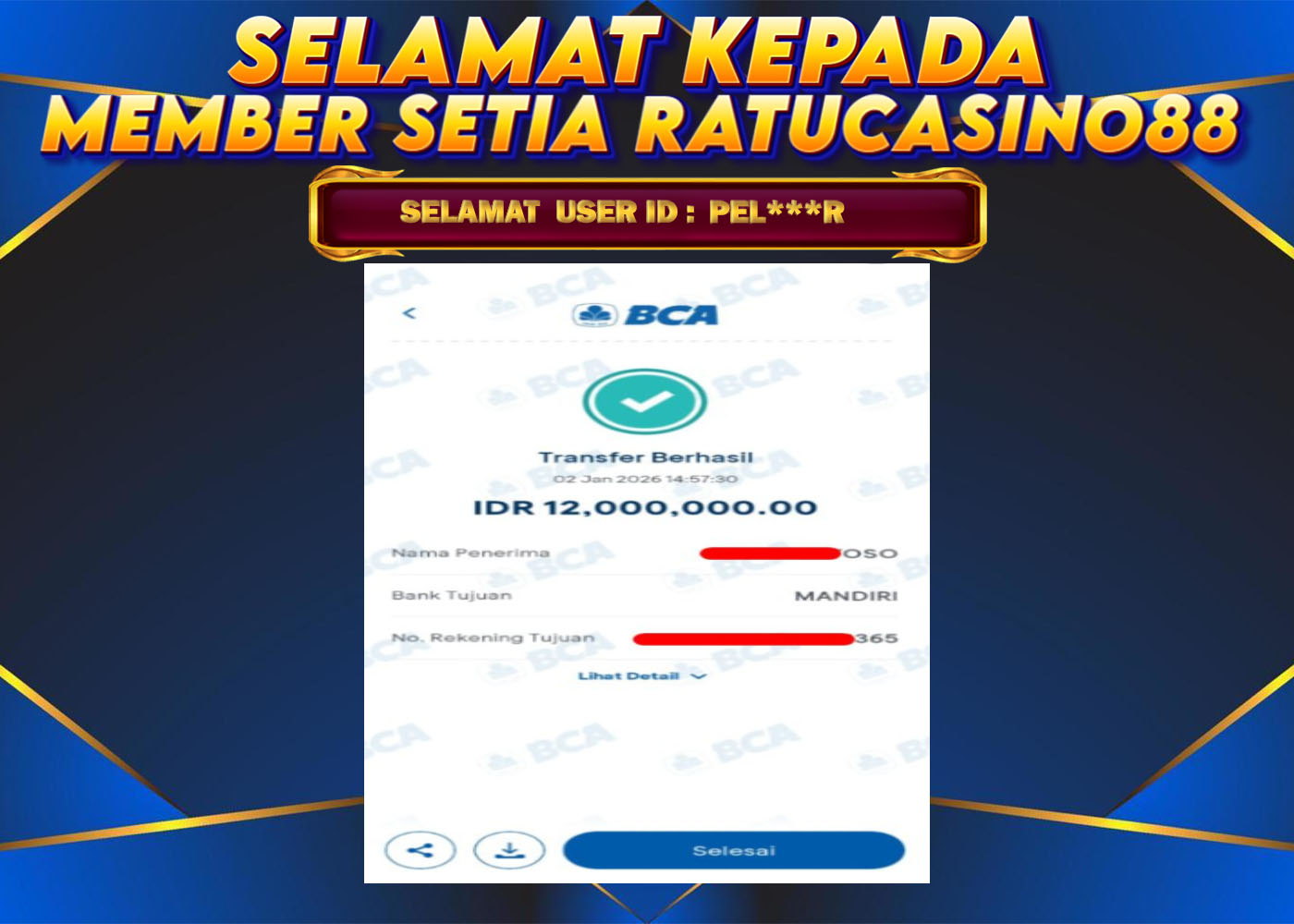 WITHDRAWAL MEMBER 182